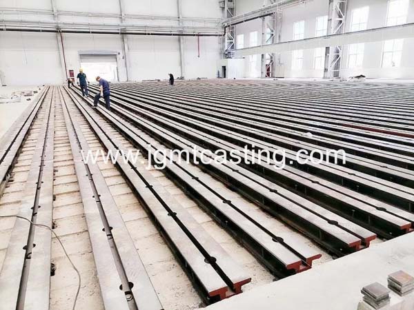 Installation method of ground rails or clamping rails_Jinggong ...
